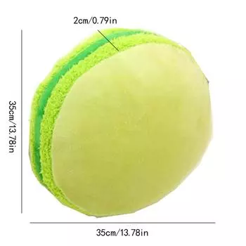 Креативная подушка Macaron, плюшевая игрушка, подушка Ragdoll, теплая подушка 35X35 см Креативная подушка Macaron, плюшевая игрушка, кукла, подушка, теплая подушка 35X35Cm