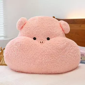 Креативная подушка в виде животного для девочек, спящая свинья, дракон, плюшевая игрушка, мультяшная большая подушка, кукла 40cm0.285kg