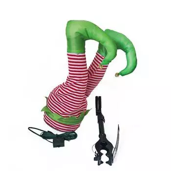 Креативная подвеска для рождественской елки, качающиеся украшения, рождественское украшение, сцена, электрические штаны One Size