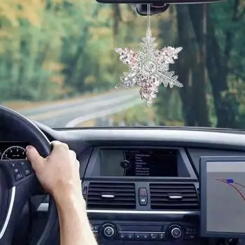 Креативная подвеска на елку в виде пятиконечной звезды, сердца, крыльев, лося, голубя мира