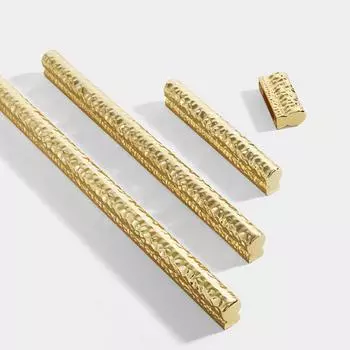 Креативная ручка Hammer French из цинкового сплава, мебельные ручки для дверей шкафа, маленькая ручка для шкафа 4.2cm золотистый
