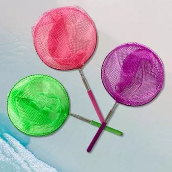 Креативная рыболовная сеть большой емкости для занятий спортом из нержавеющей стали для мальчиков синий