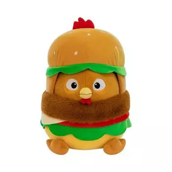 Креативная съемная и носимая плюшевая игрушка-гамбургер, детская успокаивающая кукла-фигурка One Size