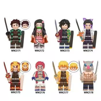 Креативная серия, собранные строительные блоки, мини-игрушки, собранная кукла MOC, детские рождественские подарки