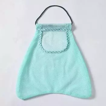 Креативная сетка для хранения фруктов и овощей, подвесная, многофункциональная, портативная кухонная сетка для хранения овощей, многоразовая синий