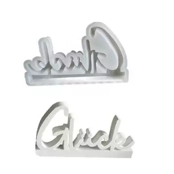 Креативная силиконовая форма для создания декора в форме букв, легкоочищаемая форма для украшений для любителей Y и домашнего уюта
