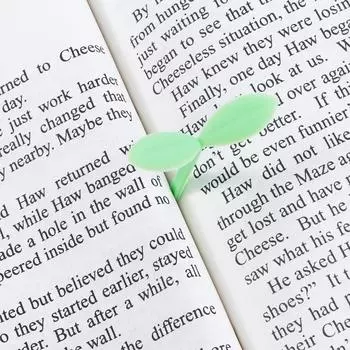 Креативная силиконовая закладка «Травяные бутоны» Закладка «Росток» Маленькая закладка «Травяные бутоны» Маленькая закладка «Листья» жёлтый