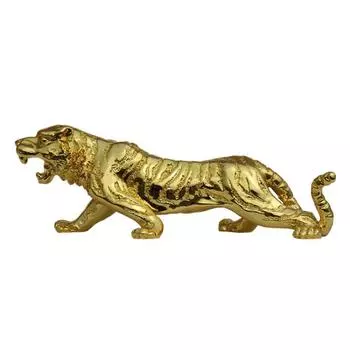 Креативная смола властный тигр центральная консоль автомобиля декоративные украшения животное модель домашняя обстановка