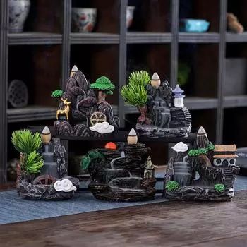 Креативная смоляная небольшая курильница для благовоний, украшение для дома, без отдельной доставки благовоний