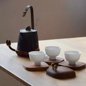 Креативная статуэтка краба, подставка под стакан в виде животного, изоляция в виде жука, нескользящий коврик из цельного дерева, подставка под кофейную чашку, подставки для рождественских подарков, украшения