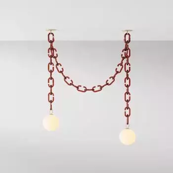 Креативная стеклянная цепная люстра, современная художественная подвесная лампа для гостиной, спальни, подвесной светильник для дома, светодиодный green&Warm White