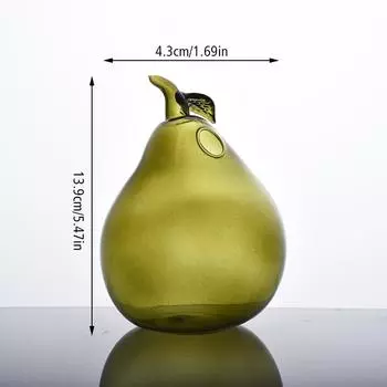 Креативная стеклянная ваза для фруктов, кашпо для фруктов, декор комнаты, ваза для цветов, украшение дома, домашний декор, ваза красный