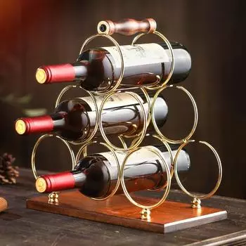 Креативная стойка для красного вина, украшения, стойка для вина из массива дерева, перевернутый держатель для бокала для красного вина, домашняя гостиная, европейский винный шкаф, витрина