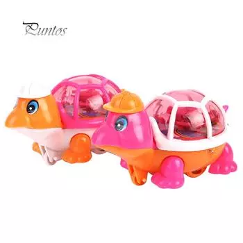 Креативная светодиодная подсветка, тянущая веревка, движущаяся интерактивная детская игрушка в виде черепахи