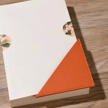 Креативная угловая закладка для книг, однотонный полиуретановый материал, квадратная закладка 95 мм, канцелярские принадлежности для студентов и учителей, инструменты для чтения красный