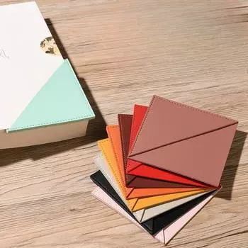 Креативная угловая закладка для книг, однотонный полиуретановый материал, квадратная закладка 95 мм, канцелярские принадлежности для студентов и учителей, инструменты для чтения