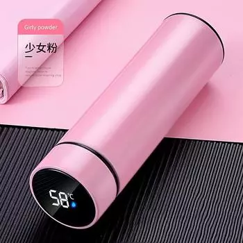 Креативная вакуумная чашка для воды, умная чашка для измерения температуры, деловой подарок, дисплей температуры, аксессуары для изоляционной чашки из нержавеющей стали 304