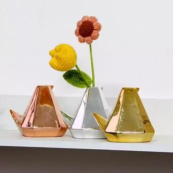 Креативная ваза для птиц Керамическая гидропонная ваза Цветочная композиция Домашний декор Украшения для рабочего стола Украшения для сада No.1