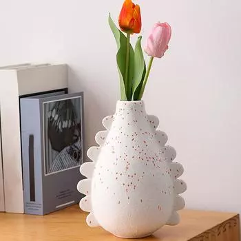 Креативная ваза в форме динозавра, керамическая гидропонная ваза, цветочная композиция, домашний декор, настольные художественные украшения, украшение сада No.1