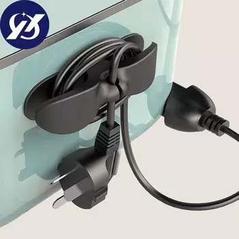 Креативная вилка без отверстий, устройство для хранения и фиксации проводов, устройство для укладки кабеля розетки, намоточное устройство, препятствие для шнура питания на бытовой кухне белый