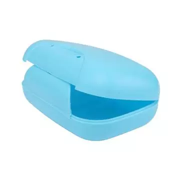 Креативная водонепроницаемая герметичная мыльница для путешествий, мыльница для ванной и душа, ящик для хранения мыла 7x7x4cm