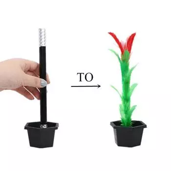 Креативная волшебная игрушка, волшебная палочка для цветов, легкие фокусы, реквизит для выступлений на уличной сцене