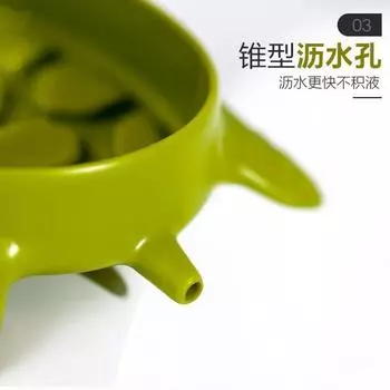 Креативная зеленая черепаха-мыльница, простая бытовая раковина, мультяшная черепаха-слив, полка для хранения мыльницы в ванной