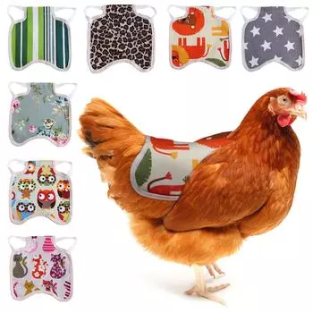 Креативное куриное седло для кур, забавная герметичная курица, фиксатор перьев для защиты спины птицы F