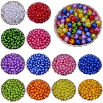 Креативное ожерелье, браслет-сэндвич, арбуз, 8/10 мм, двухслойный, оптовая продажа, свободные бусины для изготовления ювелирных изделий, 20 шт./40 шт., подвеска для рукоделия 10mm синий