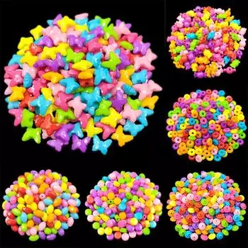 Креативное ожерелье для изготовления ювелирных изделий, браслет, разноцветные свободные бусины, кулон «сделай сам», 20/40/50 шт., яркие цвета, оптовая продажа 20Pcs 10*7mm Oval