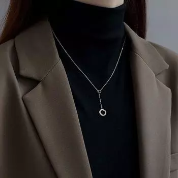 Креативное ретро мини плетеная сумка кулон ожерелье для женщин девочек универсальная длинная цепочка для свитера ювелирные изделия аксессуары подарки