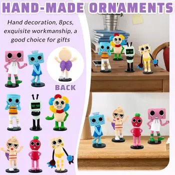 Креативное украшение из смолы, художественное украшение, садовое украшение для дома, ремесленное украшение One Size