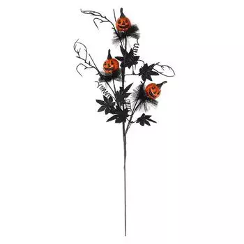 Креативное украшение на Хэллоуин Тыквенный букет Реквизит Ужасные игрушки Хэллоуинский стол Центральный элемент Реквизит