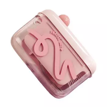 Креативность Автоматическая Выдвижная Коробка для Зубной Нити Нажимная Пыленепроницаемая Мини Кейс для Зубочисток с 10 шт. Зубной Нити Портативный