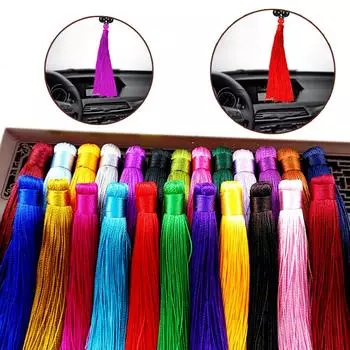 Креативные аксессуары ручной работы Ювелирные аксессуары кисточка украшения ручной работы аксессуары Подвеска-шарм DIY фурнитура для ювелирных изделий 12 см Серьги Ожерелье 1PC