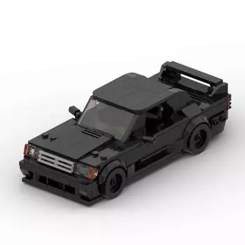 Креативные экспертные строительные блоки MOC Техническая машина Mercedes Benzed E190 EVO II City Speed Champions Гоночные игрушки Рождественские подарки