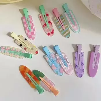 Креативные бесшовные заколки для волос, женские браслеты в форме сердца, аксессуары для волос, универсальные летние заколки для милых свободных челок