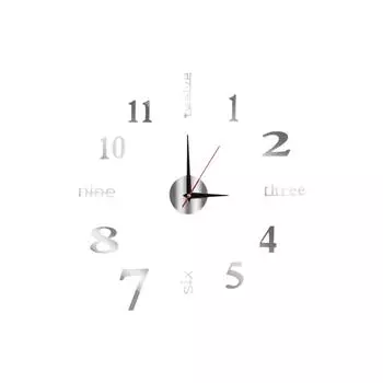 Креативные бесшумные настенные часы «сделай сам», трехмерные декоративные часы для гостиной, европейские часы