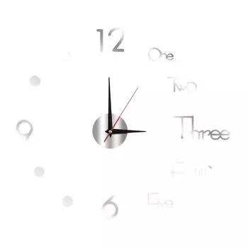 Креативные бесшумные настенные часы «сделай сам», трехмерные декоративные часы для гостиной, европейские часы