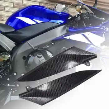 Креативные боковые панели топливного бака мотоцикла, надежные аксессуары для мотоциклов, отличное качество изготовления Carbon Pattern