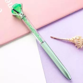 Креативные большие алмазные гелевые ручки, рождественский подарок, блестящая шариковая ручка, школьные принадлежности, письменные принадлежности, канцелярские принадлежности для студентов