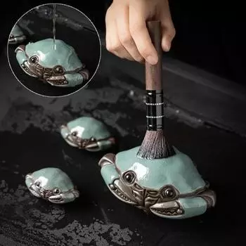 Креативные большие украшения в виде краба Керамические печи Открытые детали Домашний декор Гостиная Чайная церемония Настольный чай Разведение домашних животных Украшения