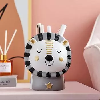 Креативные фигурки львов из мультфильмов, модель животного, статуэтка из смолы, домашний декор, аксессуары, поднос для хранения, гидропоника, декор для комнаты, подарки