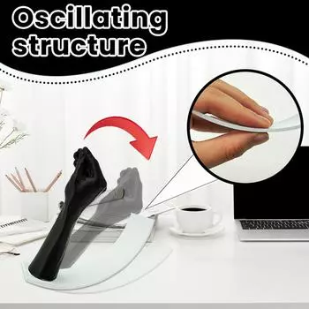 Креативные и интересные украшения для рабочего стола, пластиковые поделки, которые можно крутить руками One Size белый