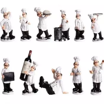 Креативные изделия из смолы ручной работы от шеф-повара, модное украшение для дома, украшение для кафе, кафе, магазина 6