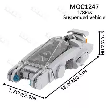 Креативные MOC Серия Фильмы Автомобили Строительные Блоки DIY War Rig ECTO-1 Knight Rider KITT Модели Сборные Игрушки Для Детей