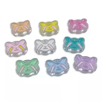 Креативные модные бусины, акриловые бусины, 5 шт., 18*25 мм для изготовления ювелирных изделий, свободные бусины, креативный кулон, аксессуары «сделай сам» зелёный