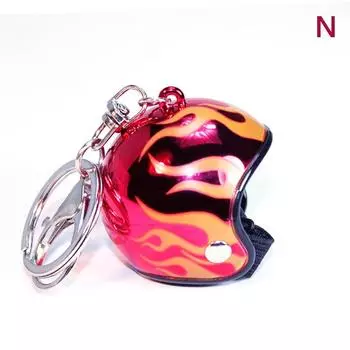 Креативные мотоциклетные шлемы Брелки Симпатичный защитный шлем Подвеска Нейтральный автомобиль