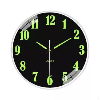 Креативные настенные часы для удобного просмотра, идеальны для использования на кухне и в офисе Big Numbers Black