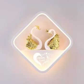 Креативные настенные светильники для спальни, прикроватные светильники, скандинавский интерьер, настенные светильники, гостиная, ванная комната, туалетный столик, бра, современная роскошь Warm White (2700-3500K) чёрный